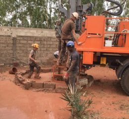 Initial construction of well